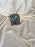 Turquoise Blossom Stud